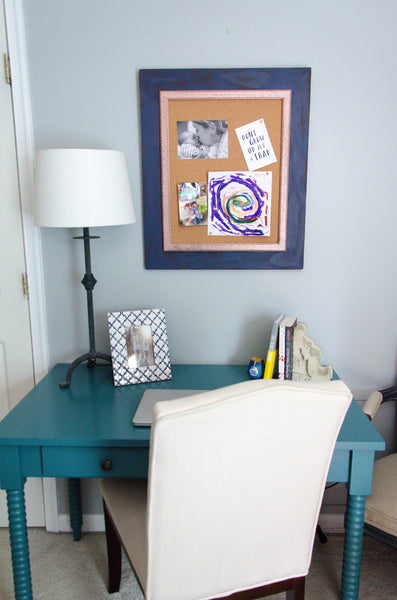 Newburyport Blue Corkboard Set