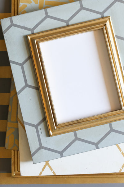 3-Piece Neutral & Gold Honeycomb Collection