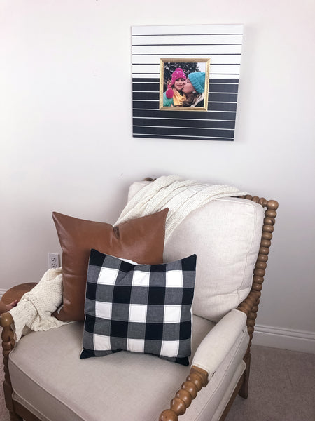 Confused Pinstripe Frame