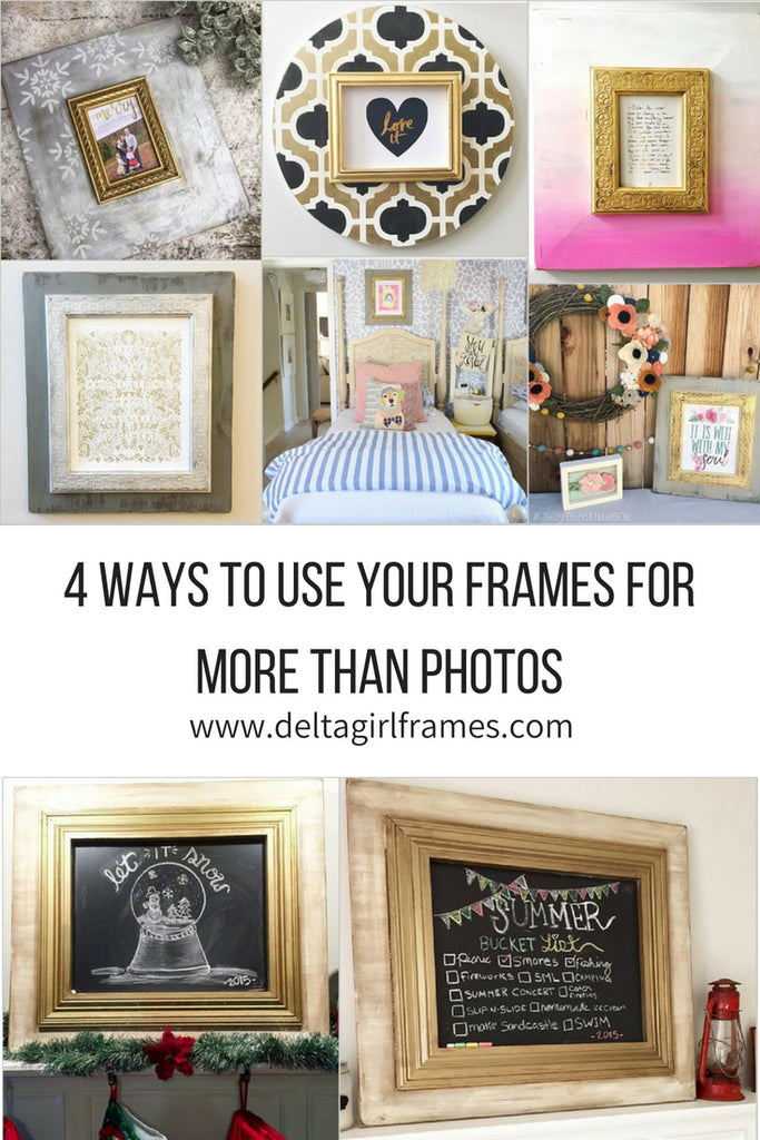 4 Ways to uses your frames for more than photos